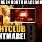 59 fiatal meghalt, 155 megsérült, amikor a pirotechnika miatt kigyulladt egy észak-macedón klub