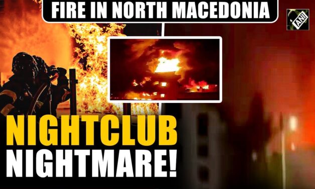 59 fiatal meghalt, 155 megsérült, amikor a pirotechnika miatt kigyulladt egy észak-macedón klub
