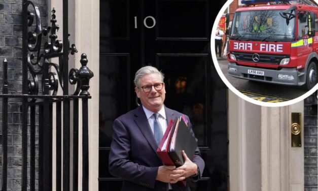 Tűz volt a brit miniszterelnök londoni házában