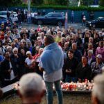 Méltó megemlékezést tartottak az ukrán nagykövetség előtt (galéria)