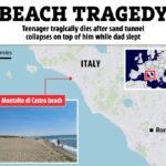 Meghalt egy 17 éves római fiú, miután ráomlott a saját kezével ásott homokgödör a strandon