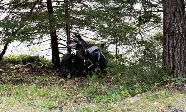 Halálos motorbaleset: egy rendőr vesztette életét az ütközésben