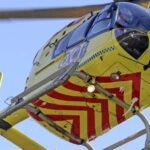 Siófoki baleset: mentőhelikopter vitte el a sérült gyermeket az M7-esről