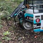 Nézőket sodort el két ütköző autó a Győr Rallyn