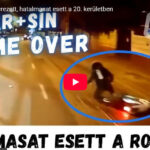 Villamossínen rollerezett, hatalmasat esett a 20. kerületben