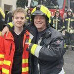 31 év után először dolgozott együtt mentős fiával a tűzoltó őrnagy