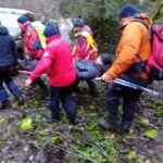 A Rahói járásban kilenc órán át küzdöttek a mentők és hegyi mentősök egy turista életéért