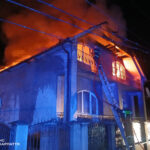 A tűzoltók több egységgel vonultak ki a nagydobronyi tűzesethez