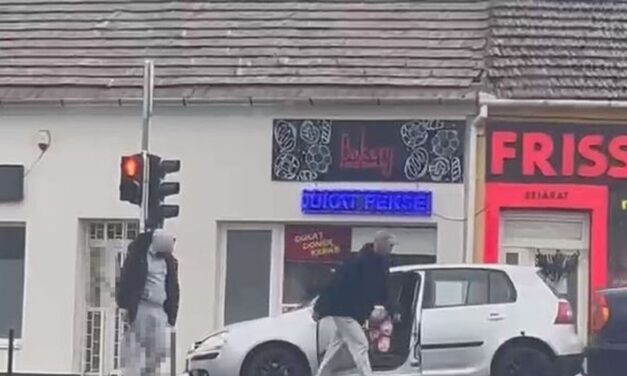 VIDEÓ – Megdöbbentő felvételek a pécsi balhéról, kórházba került a megszúrt férfi