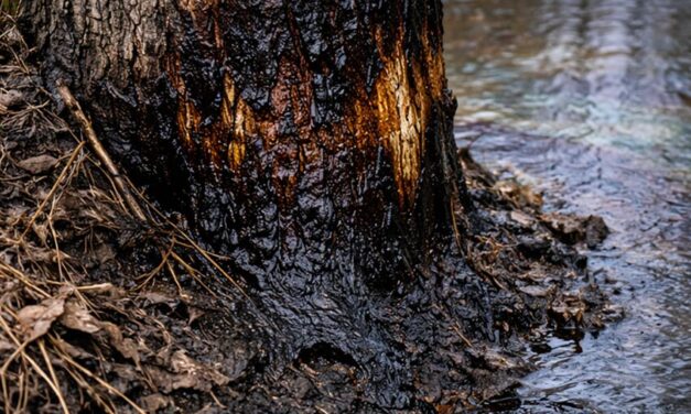 Motorolajjal kenték be az Eger-patak menti fákat a hódok ellen