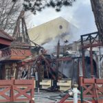 Tűz pusztított a palicsi Kisvendéglőben, teljesen leégett az épület (videóval)