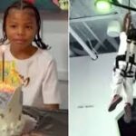 Sikítások és pánik: hat méter magasból zuhant le a születésnapját ünneplő kisfiú – videó