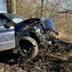 Halálos baleset: fák közé csapódott egy autó vasárnap délután (képek, videó)