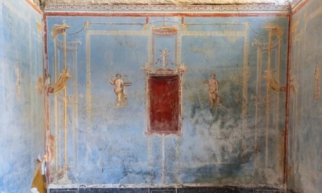 A kék falai árulták el, melyik Pompeii leggazdagabb háza
