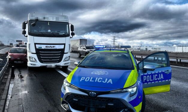 Megdicsérték a kamionost, amiért felkent a szalagkorlátra egy autót