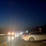 Kis híján tömegbalesetet okozott az M1-es autópályán megforduló audis + videó