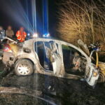 Meghalt a vaddal ütköző, majd Renaultnak csapódó BMW  motor vezetője