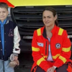 Megható találkozás a soproni mentőállomáson ‒ Lehel személyesen köszönte meg a mentők munkáját