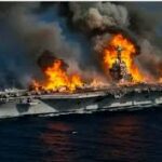 Káosz a fedélzeten: tűz ütött ki az iráni háborúban bevetett óriás amerikai anyahajón