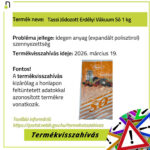 Nagyon vigyázzon ezzel a sóval, ha ilyet vett a boltban