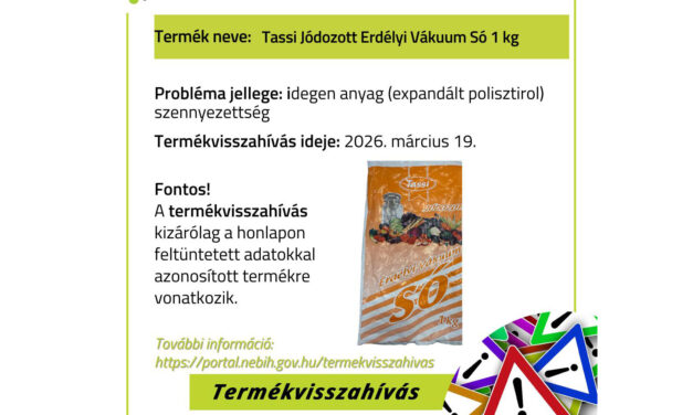 Nagyon vigyázzon ezzel a sóval, ha ilyet vett a boltban