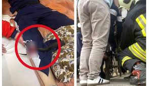 Átszúrta egy kisfiú lábát a kerítés, mentők és tűzoltók vonultak a helyszínre – Fotók