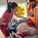 Idős nő életét mentették meg a mentősök Kárpátalján