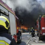 Több település tűzoltói fékezték meg az óriási lángokat a Saubermacher kecskeméti telephelyén + fotók, videó