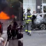 Óriási lángok csaptak fel Manhattanben – videó