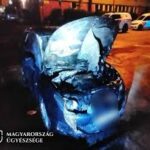 Rendőr autóját gyújtotta fel egy férfi a gödöllői kapitányság épülete előtt