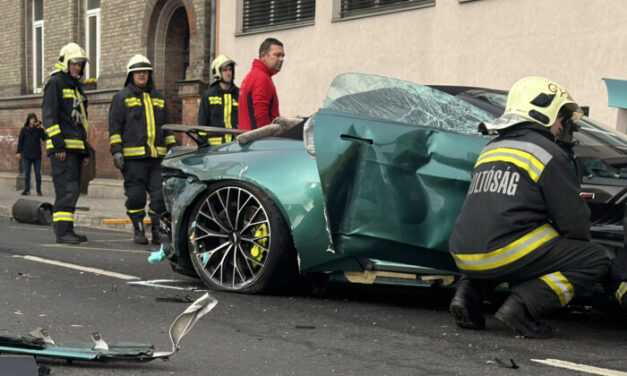A győri gázoló rollerrel is összetörte magát, leszakadt az állkapcsa
