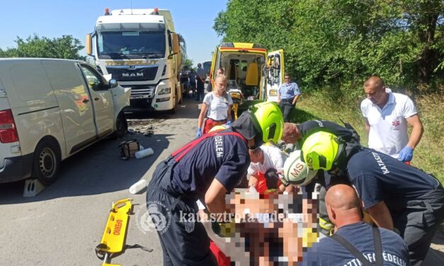 Kis híján agyonnyomta az autó a 17 éves lányt: brutális baleset történt Bólyon – videó
