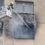 „Többen a nyolcadik és a kilencedik emeleti lakásukban rekedtek” – így élték meg a tűzoltók a lakástüzet (galéria)