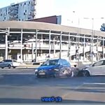 Hatalmas karambol Újpesten: „Ezen a piroson még átférek” – videó
