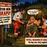 Pucér pecáshoz riasztottak mentőt, olyan részeg volt, hogy a sátra mellé feküdt