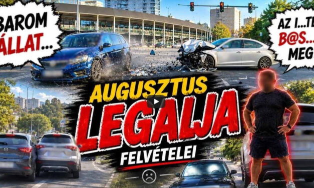 Balkáni állapotok az utakon. Augusztus legalja felvételei – videó