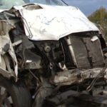 Helyszíni felvételek! Kisbusz rohant egy másikba Borsodban, bevittek mindenkit a mentők – videóval
