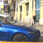 Kipattant a BMW-ből, és ordenáré módon őrjöngött – a köpködés sem maradt el – videó