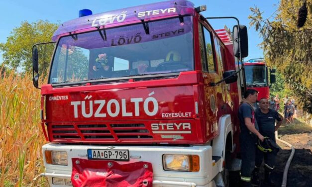 Életmentő eszközt loptak el a lövői önkéntes tűzoltóktól