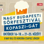 Ingyenes sörfesztivál költözik idén októberben a Kopaszi-gáthoz